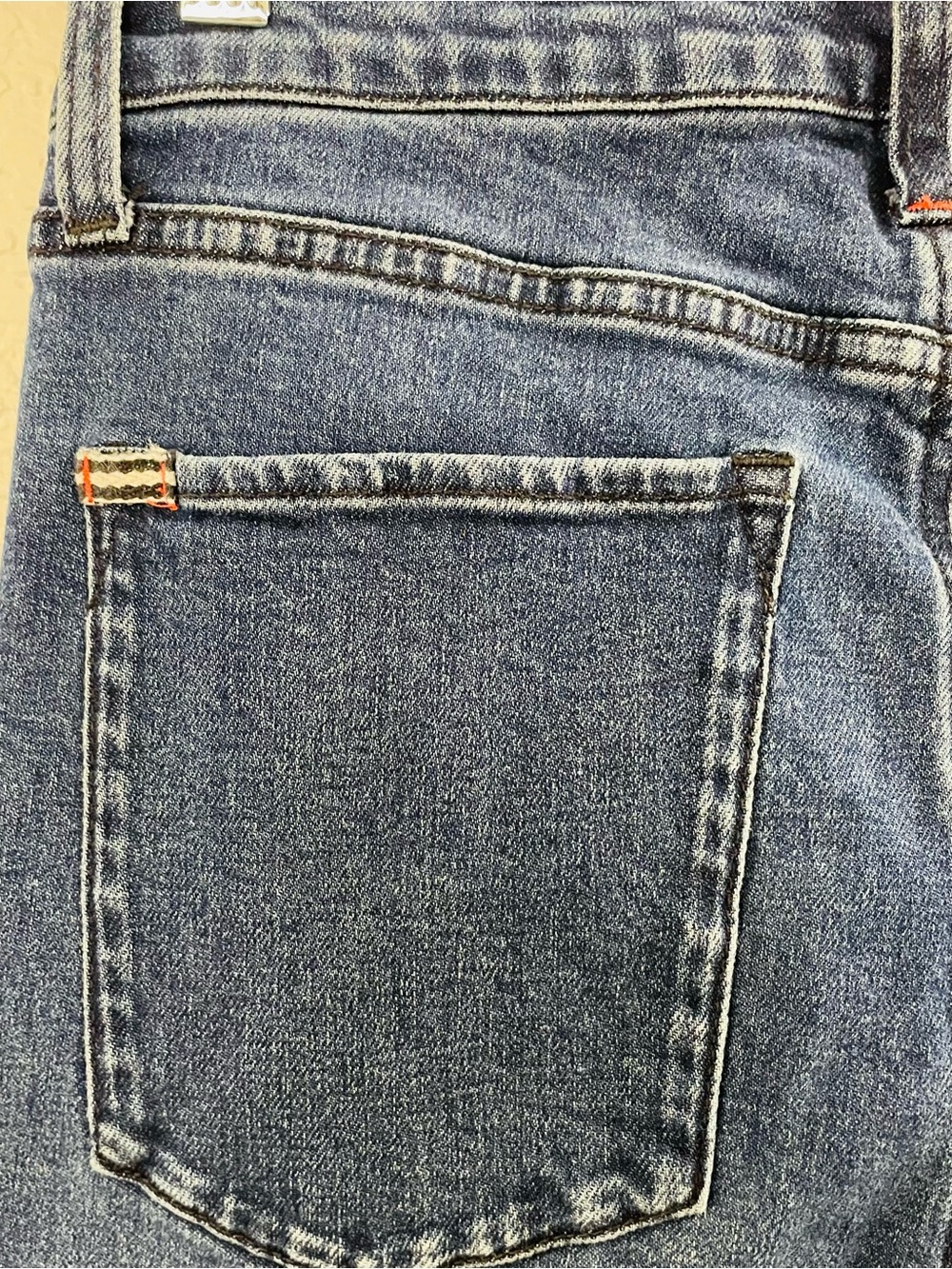 Alice + Olivia High Rise Flare Bell Bottom Beautiful Jeans Love Train | Size 29 - Picture 6 of 8